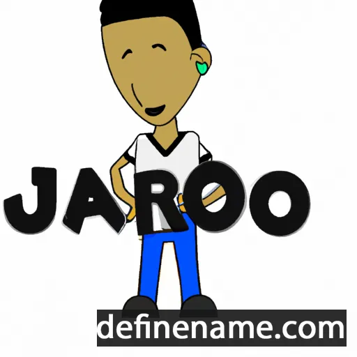 cartoon of the name Jaïro