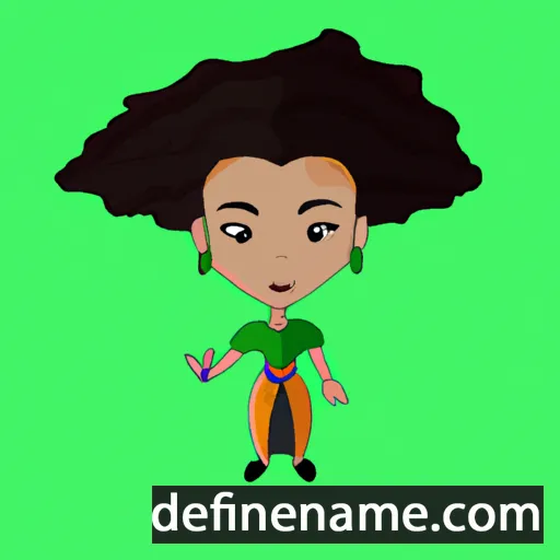 cartoon of the name Jaia