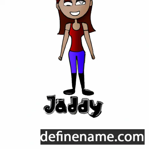 cartoon of the name Jaidy