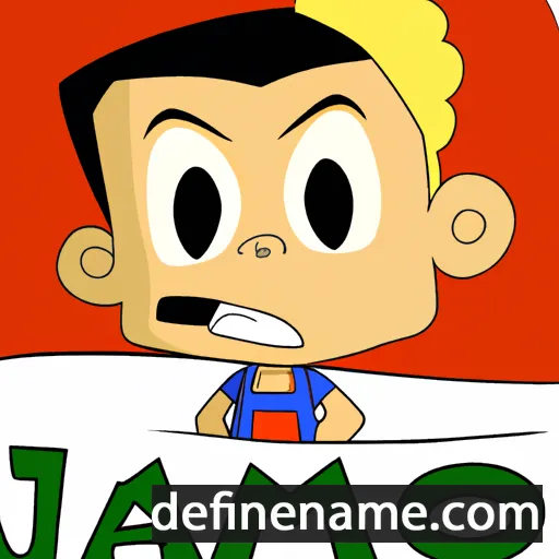 cartoon of the name Jaimão