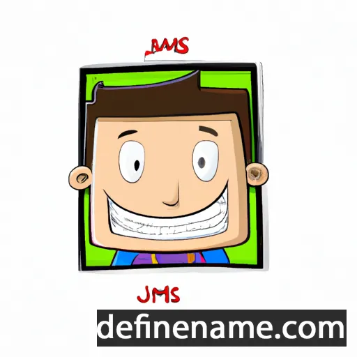 cartoon of the name Jaimes