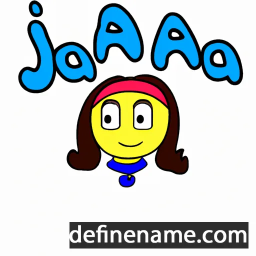 cartoon of the name Jaja