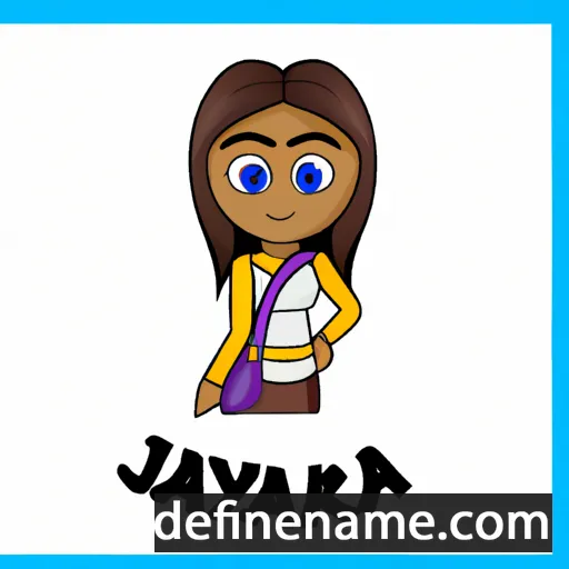 cartoon of the name Jakyra