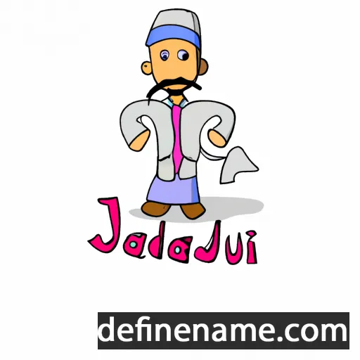 cartoon of the name Jalaluddin