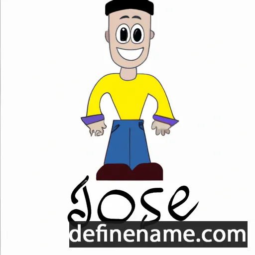 cartoon of the name Jâosé