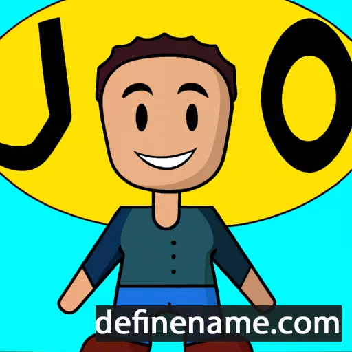 cartoon of the name Jão