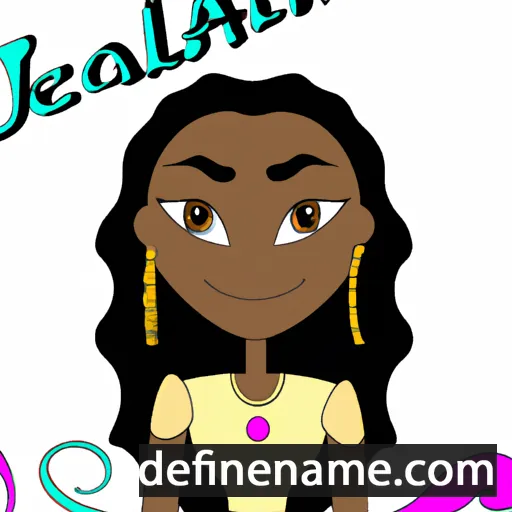 Jaleah cartoon