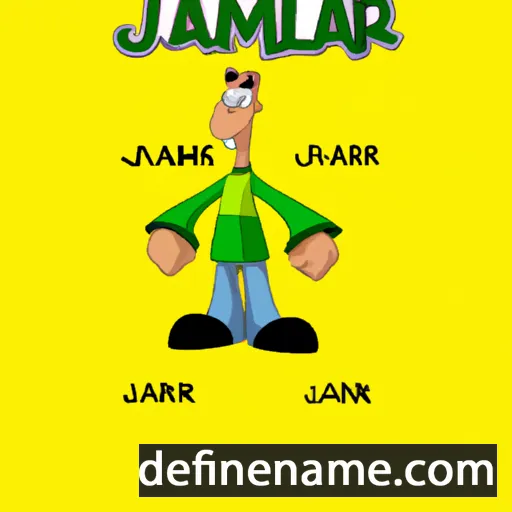 cartoon of the name Jalmar