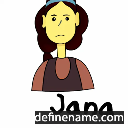 cartoon of the name Jalna