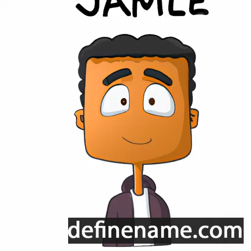 Jamel cartoon