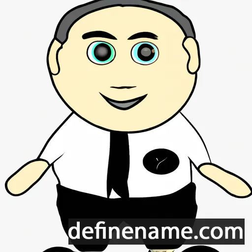 cartoon of the name Jamesy