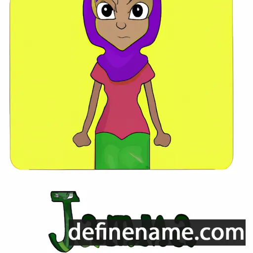 cartoon of the name Jamima