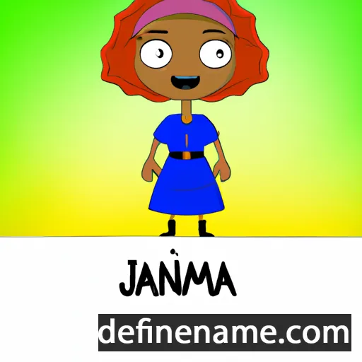 Jamina cartoon