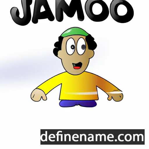 cartoon of the name Jamol