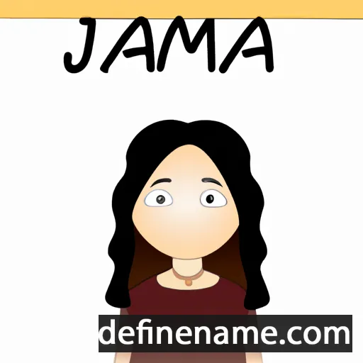 Jamya cartoon