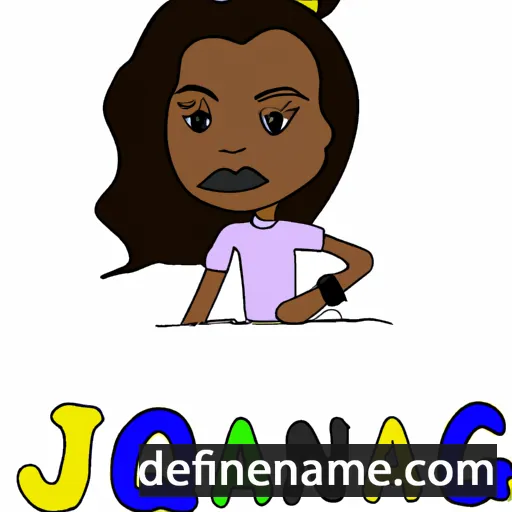 Janequa cartoon