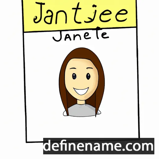 Janete cartoon