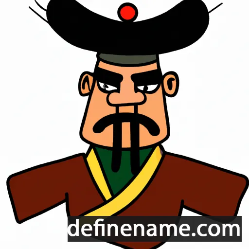 cartoon of the name Jang