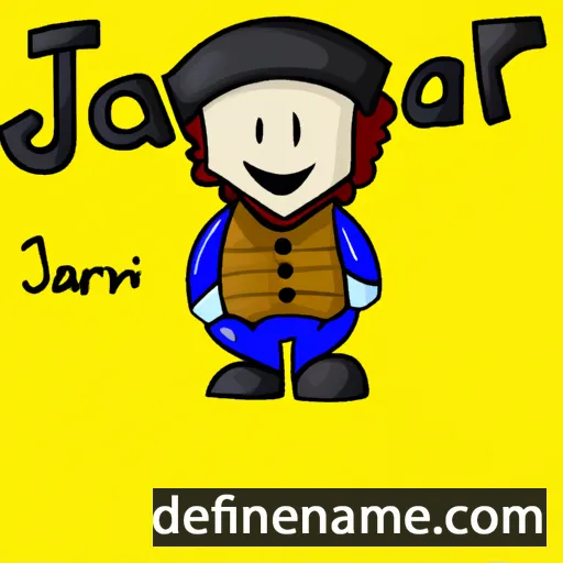 cartoon of the name Januari