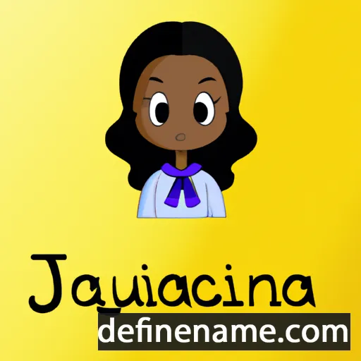 cartoon of the name Jaquemina