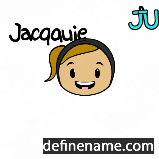 cartoon of the name Jaquie