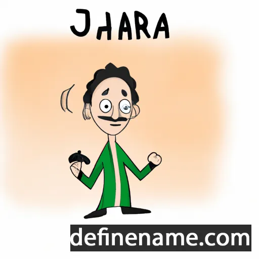 cartoon of the name Jarha