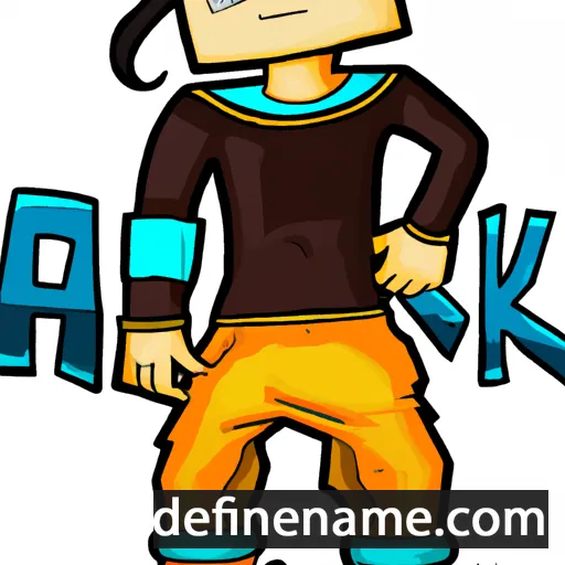 cartoon of the name Jarik