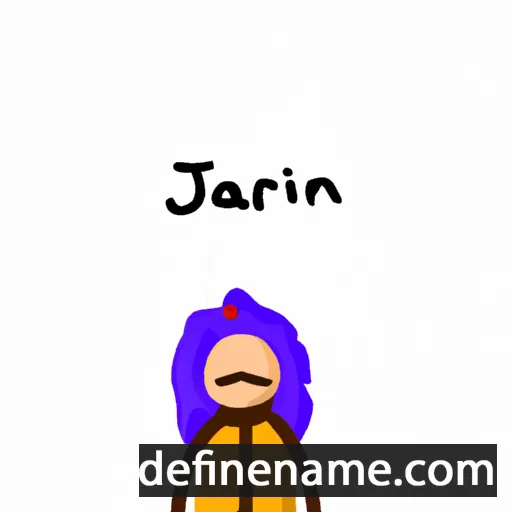 cartoon of the name Jarina