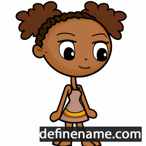 cartoon of the name Jarissa