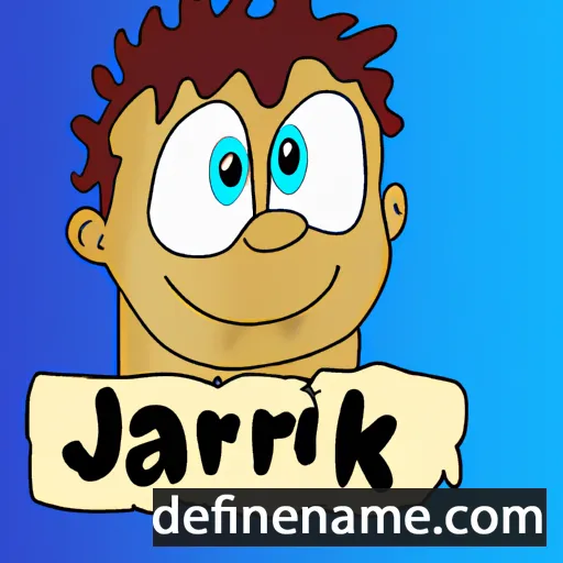 cartoon of the name Jarkki