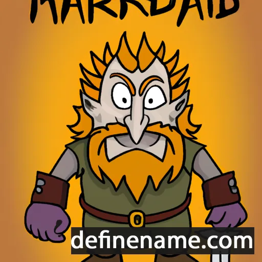 cartoon of the name Jarlfrid