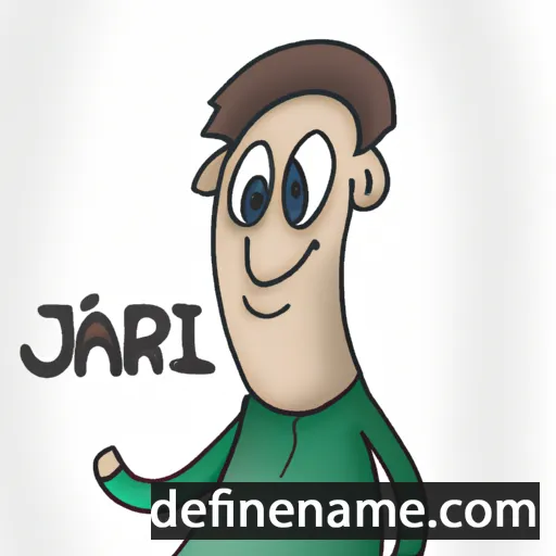 cartoon of the name Jarli