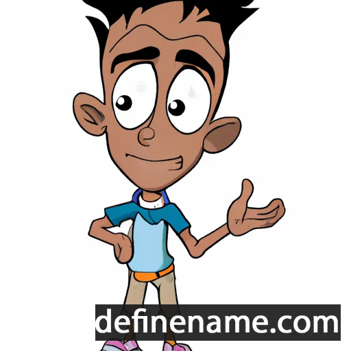 cartoon of the name Jarmal