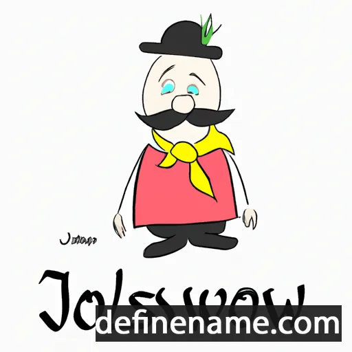 cartoon of the name Jarosłôw