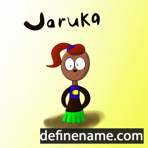 cartoon of the name Jarunka