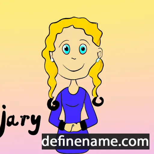 Jaryna cartoon