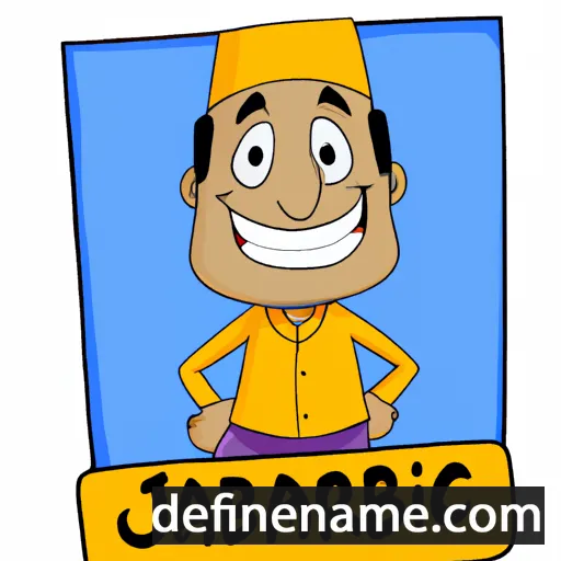 cartoon of the name Jasbir