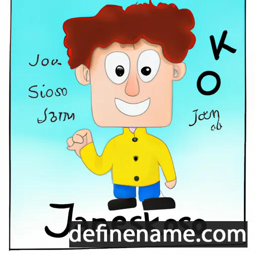 cartoon of the name Jasenko