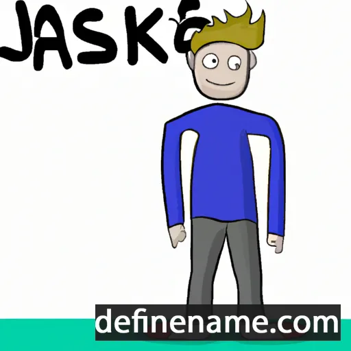 cartoon of the name Jasiek