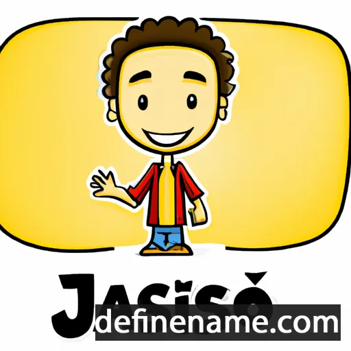 cartoon of the name Jasio