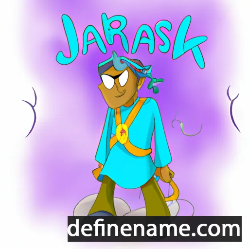 cartoon of the name Jaskari