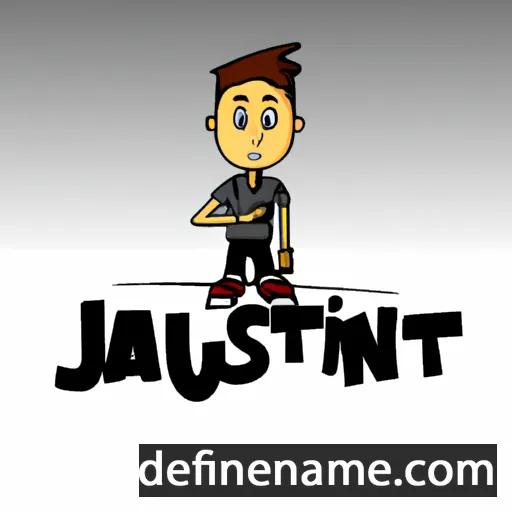 Jastin cartoon