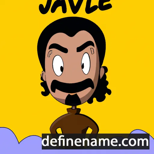 cartoon of the name Javale