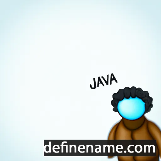 cartoon of the name Javara