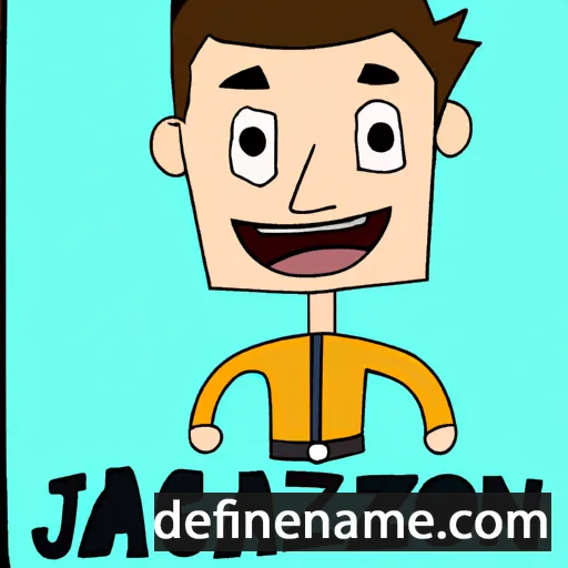 cartoon of the name Jázon