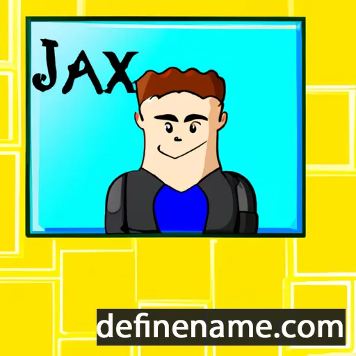 Jaxxton cartoon