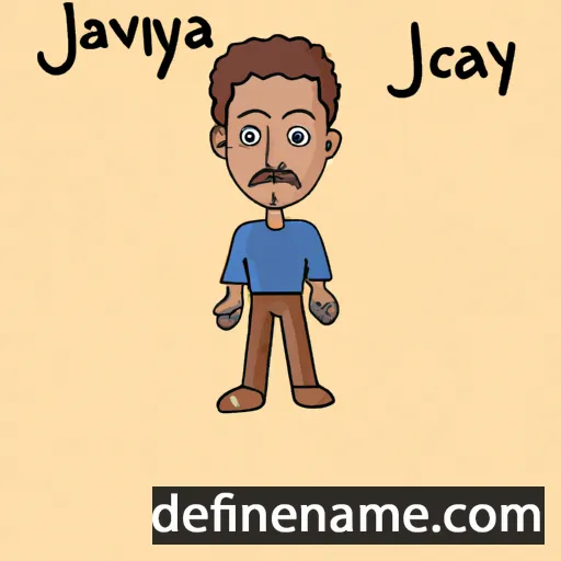 cartoon of the name Jayaraj