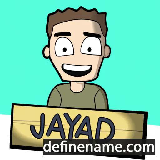 cartoon of the name Jayd