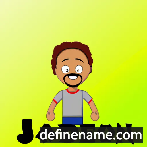 cartoon of the name Jaydeen