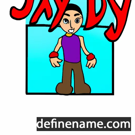 cartoon of the name Jaydy